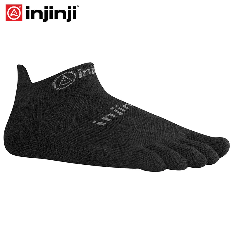 

Injinji Toe Socks Run original weight no-show Five-finger running socks men