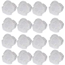 100 шт одноразовые прозрачные душевые наушники для защиты слуха