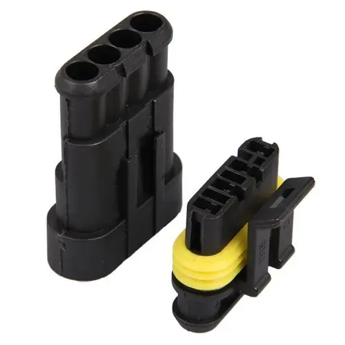 

Kit 4 Pins Waterproof Electrical Wire Connector Plug Wonderful Gift