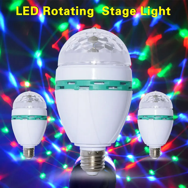 Buy RGB Led Bulb E27 6W Led Lamp Dance Party Auto