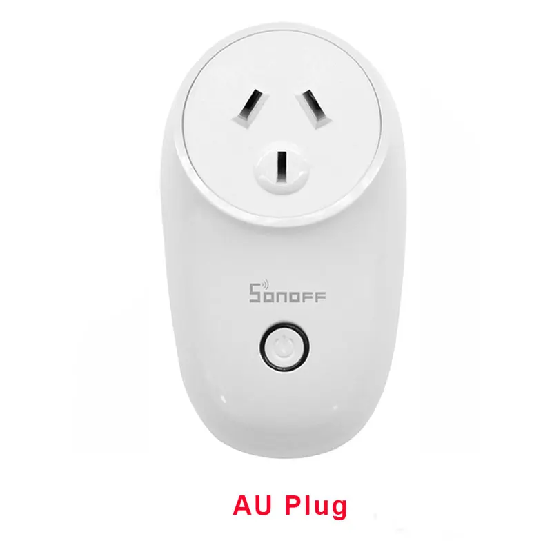 AU PLUG Sonoff S26 WiFi умная розетка беспроводной штекер розетка переключатель домашней автоматизации для Amazon Assistant US/UK/CN/AU/EU - Комплект: AU PLUG