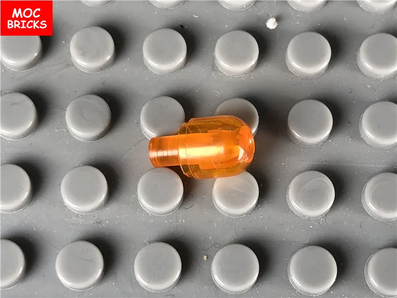 10 шт./лот DIY Tans orange Bar с крышкой для освещения/Bionicle Barraki Eye fith 58176 строительным блоком