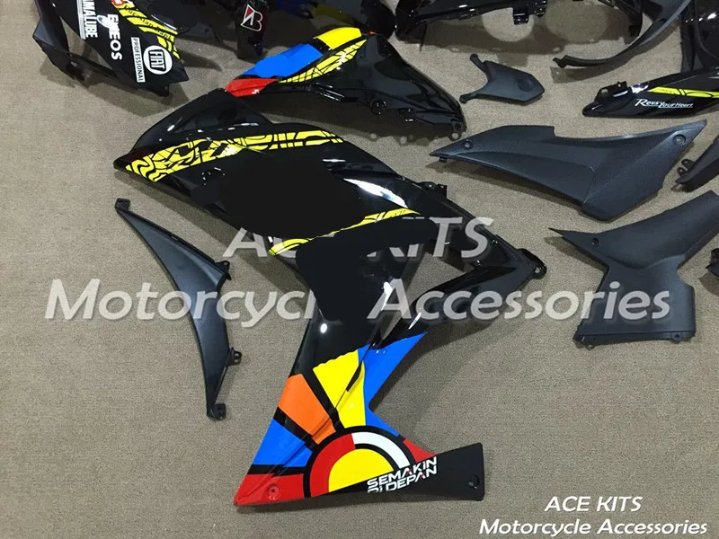 Мотоциклетный обтекатель abs для Yamaha R25 R3 инъекции кузова всех видов цвета № 80