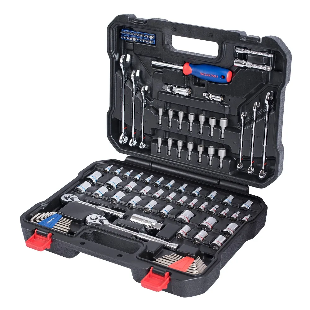 WORKPRO 101PC Mechanics Tool Set Car Repair Tool Sets