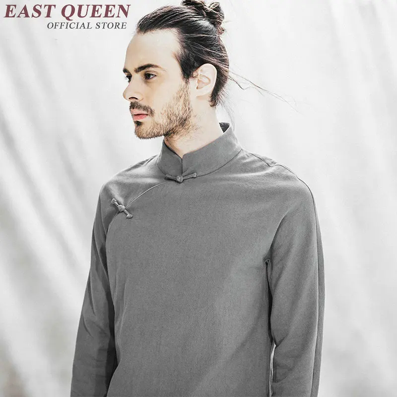 Traditional chinese clothing long sleeve chinese traditional men clothing shanghai tang traditional men KK674W