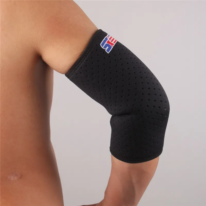 Adult Elbow Supports Armband Braces Basketball/Tennis/Badminton Pads Universally Gym Arm Protector Soft Sports Guard L756