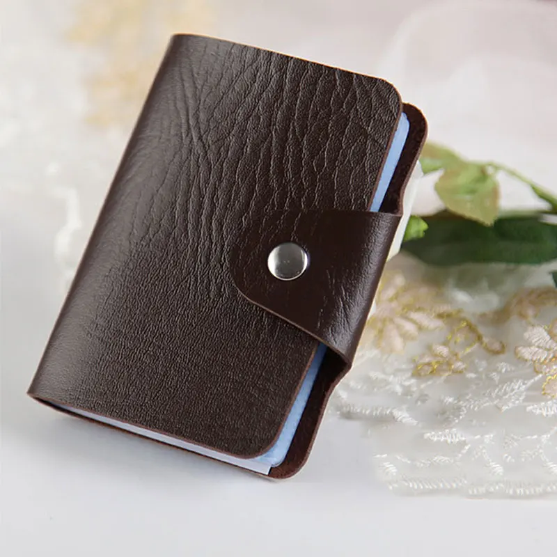 Yesello 1pcs Men s Women Leather Credit font b Card b font font b Holder b