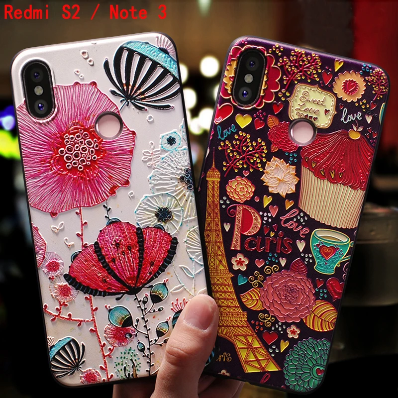 YonLinTan роскошный чехол для Xiomi Xiaomi Redmi s2 S 2/Note 3 note3 pro 3pro задняя крышка телефона