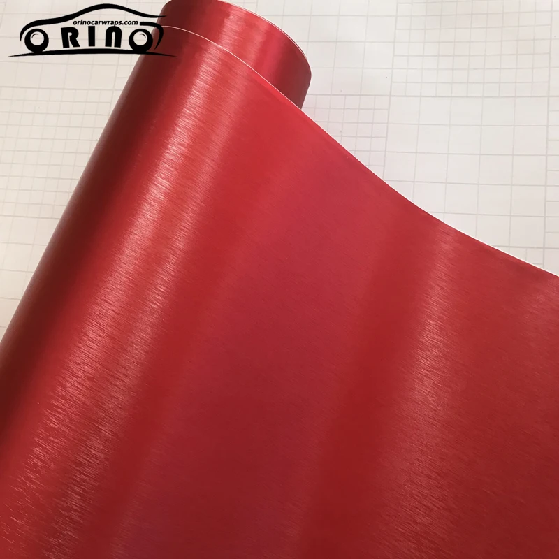 Chrome Metallic Brushed Aluminum Vinyl Metal Car Wrap Film Car Sticker DIY Styling Auto Foil Decora