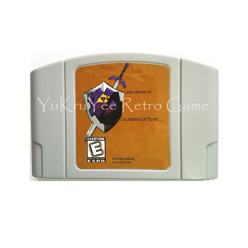 

Legend of Zeld Ocarina of Time Video Game Accessories Memory Cartridge Card for 64 Bit Console US NTSC Version N34