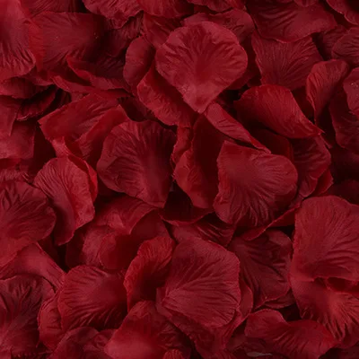 1000 лепестки роз Свадебные украшения Искусственные цветы Цветочные украшения из шелка Декоративные цветы и венки - Цвет: 15