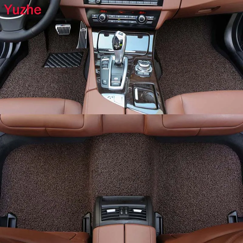 

Yuzhe Auto car floor Foot mat for Hyundai solaris ix35 30 ix 25 Elantra MISTRA GrandSantafe accent car accessories car styling