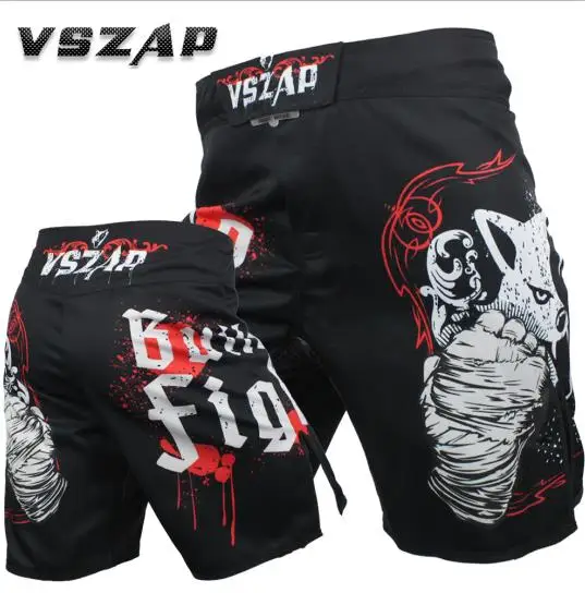 VSZAP Short de fitness Muay Thai MMA arts martiaux équipement de combat UFC kickboxing VSZAP Short de fitness Muay Thai MMA arts martiaux équipement de combat UFC kickboxing