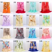 170*55cm Chinese Handmade 2 Sides embroidered Silk Floral Scarves and Shawls(tell me the number which one you want to buy)