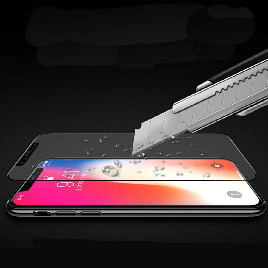 Новинка закаленное стекло с полным покрытием для iPhone 6 6S Защитное экрана 8 Plus