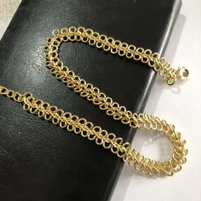

Cold Metal Wind Link Chain Choker Necklace 2018 Fashion Jewellery For Women Colar Gargantilla