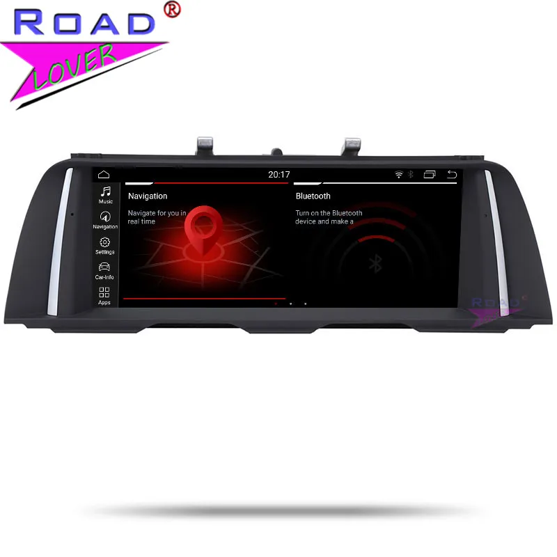 Flash Deal Roadlover Android 9.0 Car Radio Player For BMW 5 Series F10/F11 (2011 2012 2013 2014 2015 2016) Stereo GPS Navigation NO DVD MP4 2