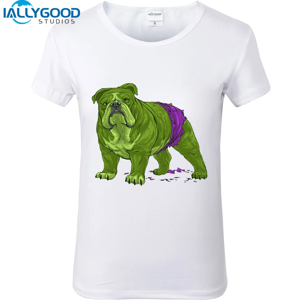 New French Bulldog T shirts Women Print Novelty Short Sleeve Tee Funny