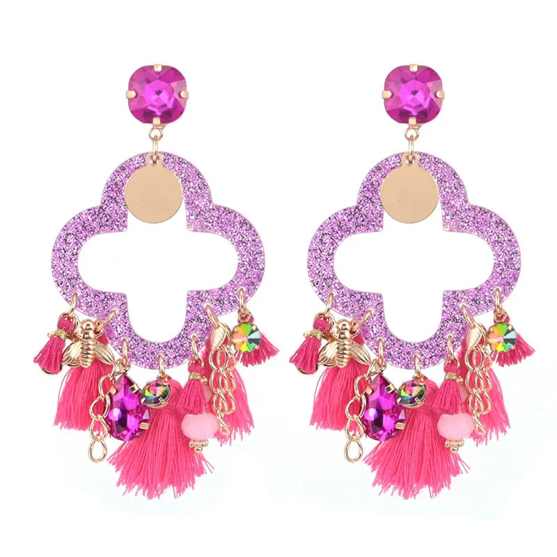 Earrings for woman Rose