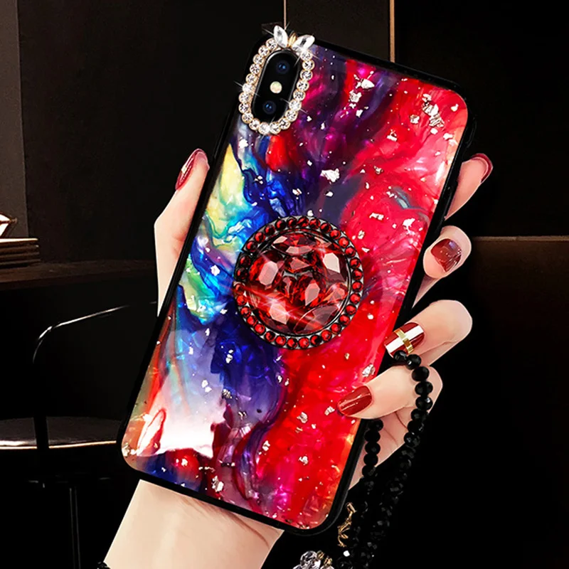 Чехол для Oppo R15 мобильного телефона женский R17pro Tide бренд силиконовый алмаз R11s