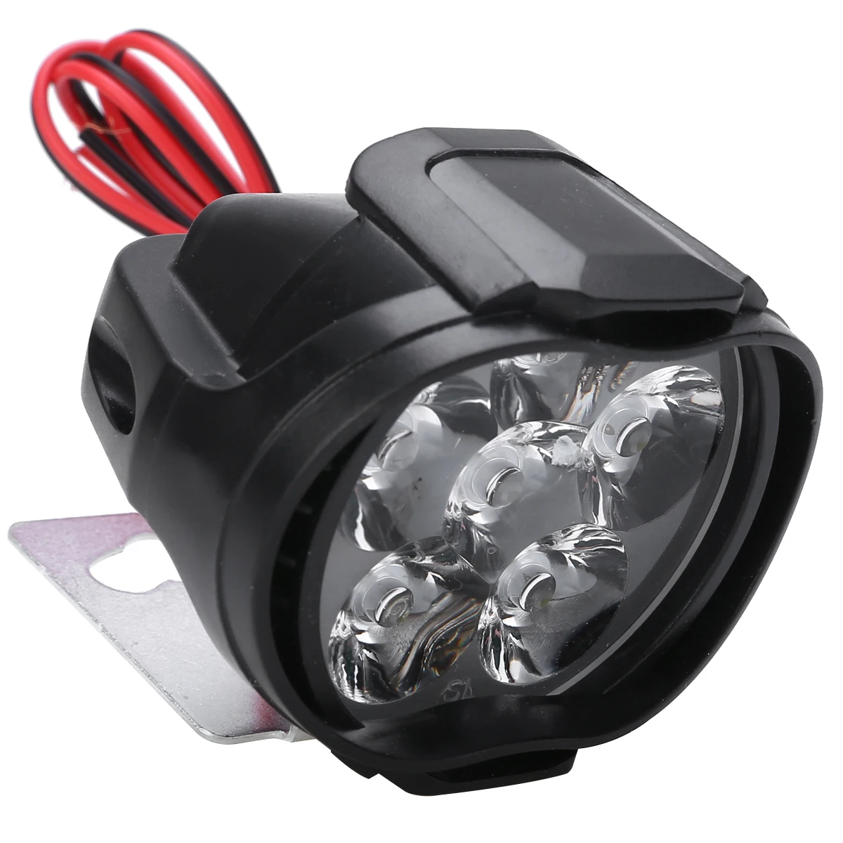 Mayitr High Brightness Motorcycle Headlight Fog LED Spotlight 9-85V External Work Light For Scooter Electric Bicycles Dirt Bike