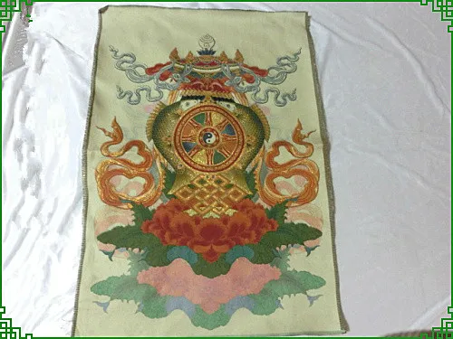 

Religious supplies eight treasures Thangka collection crafts .
