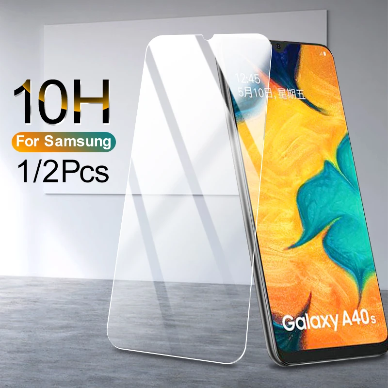 10H протектор экрана стекло для samsung Galaxy A70 A60 A50 A40 A30 A20 A10 закаленная пленка на A70 M30 M20 M10 защитное стекло