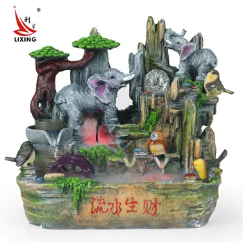 

Interior decoration feng shui ball making water aquarium fish pond rockery fountain bonsai Fengshui round Zhaocai ornaments