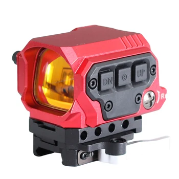 

SPINA OPTICS R1X Red Dot Sight Scope Reflex Sight Holographic Sight With IR Function Quick Release Mounts for 20mm Rail Hunting