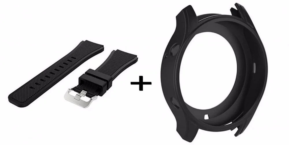 Ремешок для часов Gear S3 Frontier/Classic мягкий силиконовый сменный Браслет мужских 22 мм с