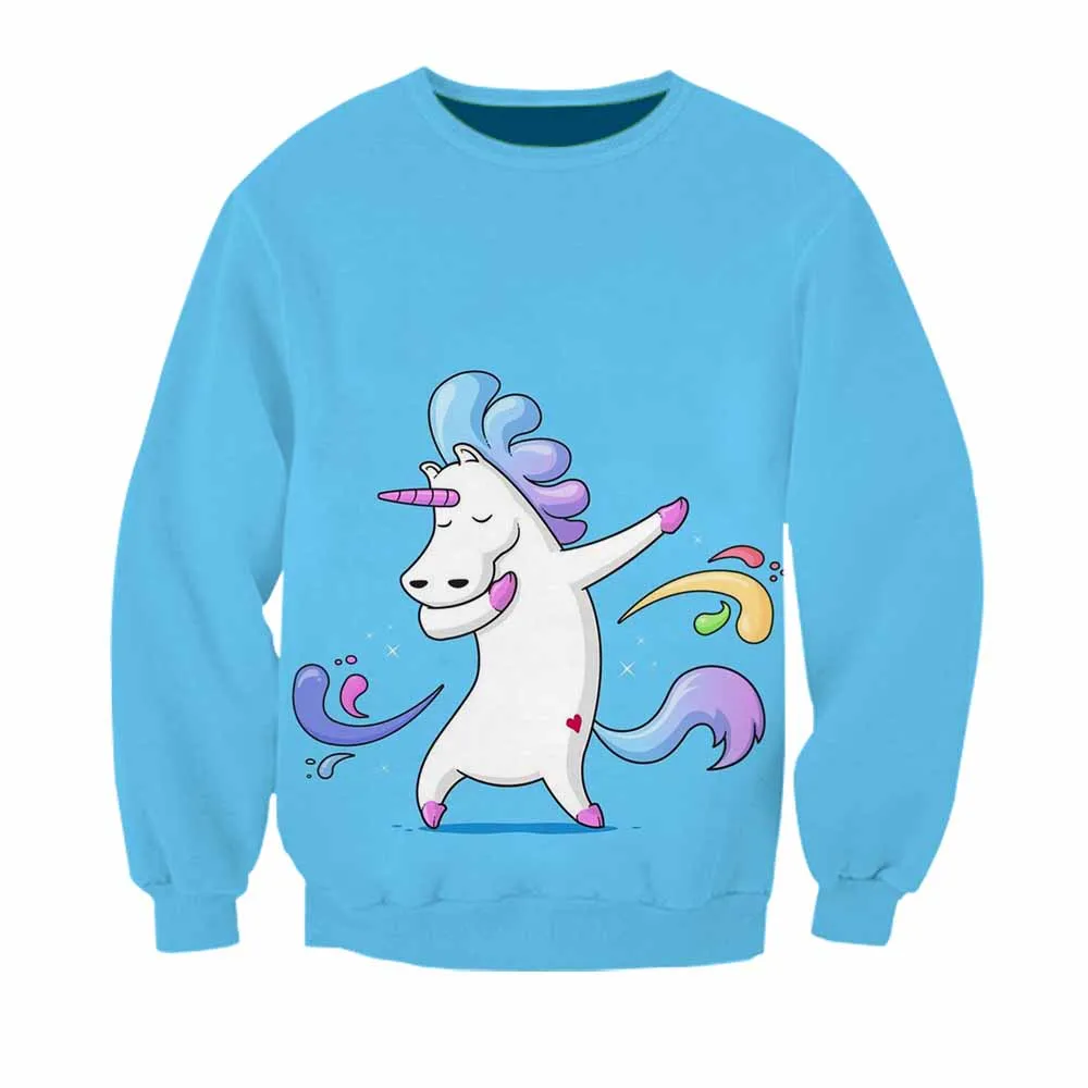 FEMSKIS new hot pink sweatshirt dabbing unicorn womens pullover animal print leisuer hoodie spring autumn fashion casual tops FEMSKIS new hot pink sweatshirt dabbing unicorn womens pullover animal print leisuer hoodie spring autumn fashion casual tops
