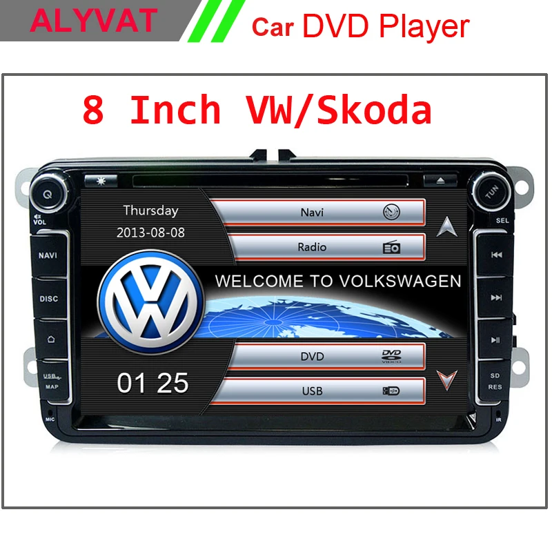 Автомобильный DVD 2 Din 8 &quotсенсорный экран с gps навигацией для VW JETTA PASSAT/B6/CC GOLF 5/6 POLO
