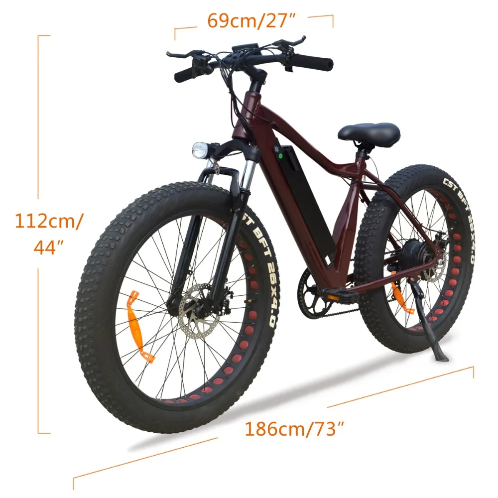 Sale VTUVIA 26 inch Aluminum Alloy Frame 7 Speed Electric Bike 36V 350W LCD Display Electric bicycle with 12Ah Lithium Battery 2