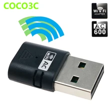 AC 600 Мбит/с двухдиапазонный 2,4 ГГц 5 ГГц USB WiFi Dongles AC600 беспроводной сетевой адаптер USB2.0 беспроводной гигабитный высокоскоростной ключ