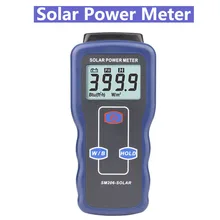 SM206 электроизмеритель солнечной энергии измеритель солнечного света измеритель радиации оптического солнечного исследования интенсивности света данных удержание пикового значения