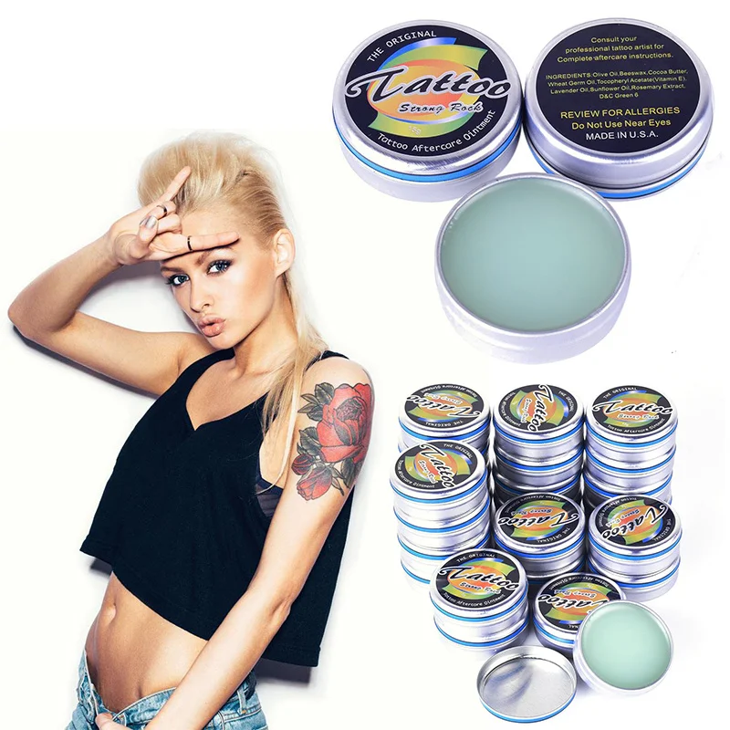 

Hot and New Product 1pcs Strong Tattoo Skin Recovery Cream Tattoo Healing Repair Cream Tattoo Nursing Repair Ointments TSLM1