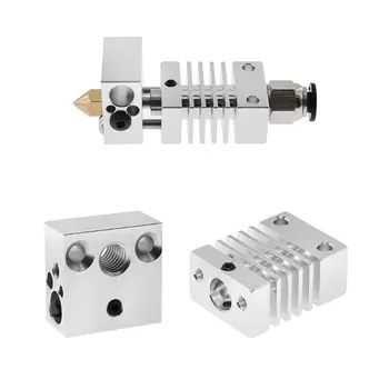 

3D Full Metal J-head Hotend Extruder For CR-10 CR-10S 3D V6 Bowden Extruder 1.75/0.4MM Nozzle For 3D Printer