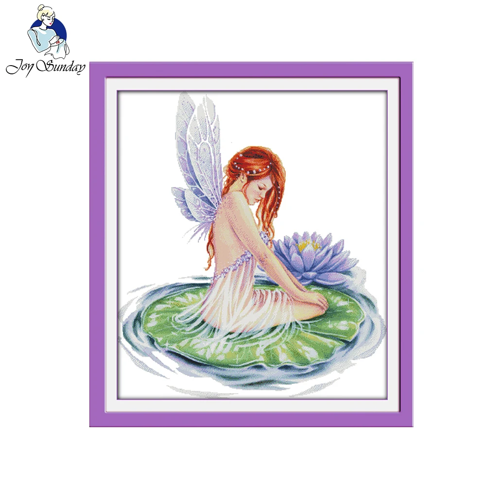 Картина классического дизайна Joy Sunday Naiad рассчитана на печать холсте Набор для
