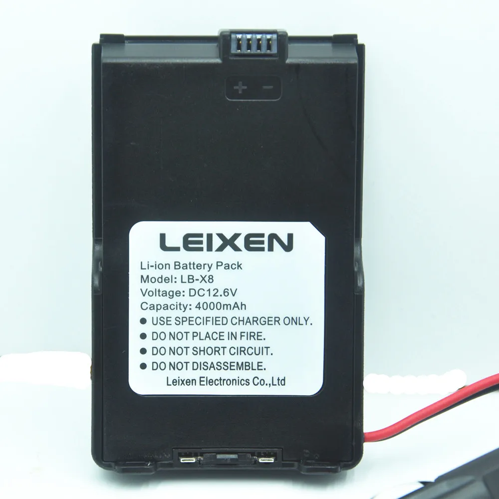 Высокое качество LEIXEN NOTE батарея Eliminator 12 в 80 см кабель для LEIXEN Walkie Talkie/двухстороннее радио