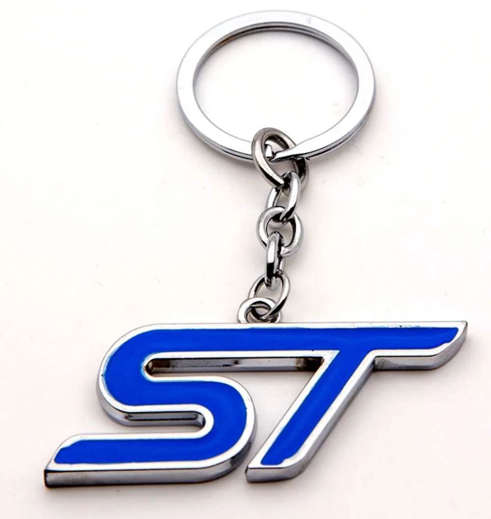 Blauw ST logo Fashion Sleutelhanger 