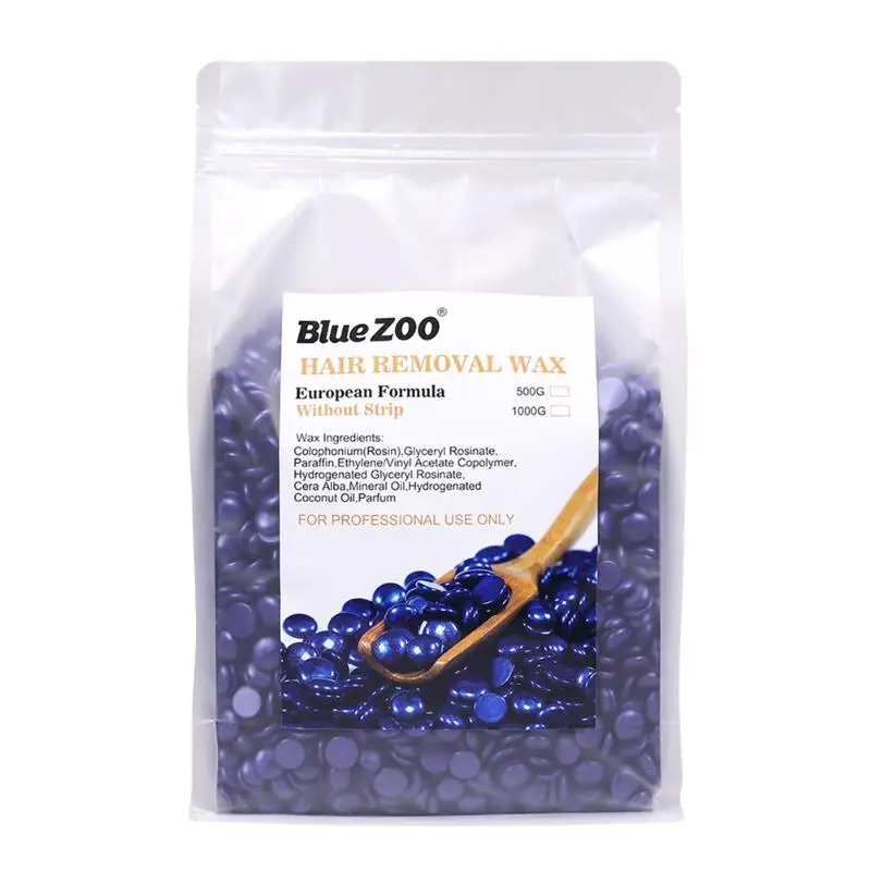 Hot Wax Depilatory Pearl Hard Wax Beans Brazilian Granules Hot Film Wax Bead Pellets No Strip Body Bikini Hair Removal Bean