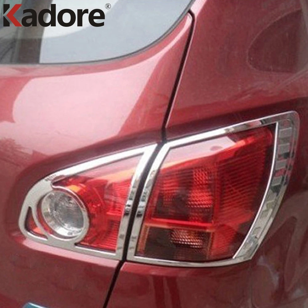 ABS Chrome After headlight Lamp Cover Trim Taillight Tail Lights Lamp