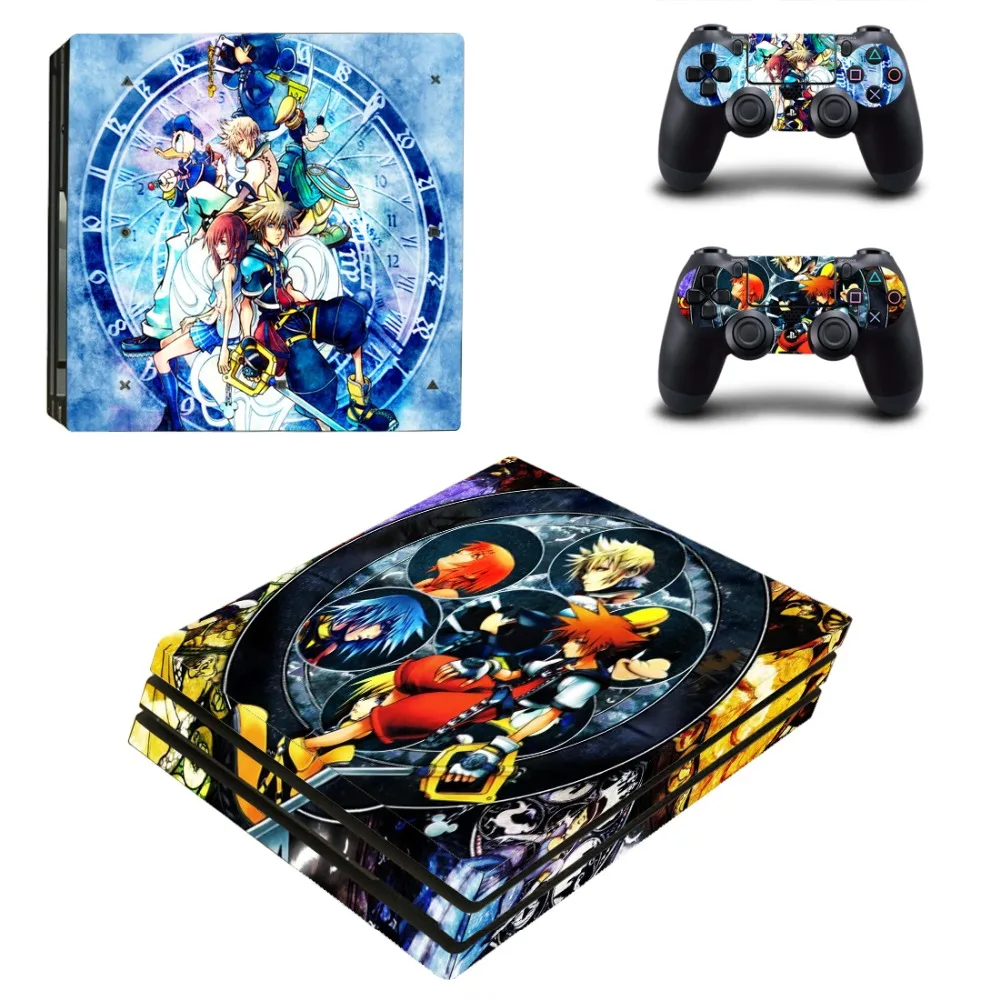 Game Kingdom Hearts PS4 Pro Skin Sticker Decal Vinyl for Playstation 4