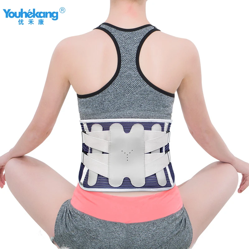 

Youhekang 4 Pieces Patch Medical Lumbar Support Back Magnetic Therapy Posture Corrector Self-Heating Back Support Belt Brace