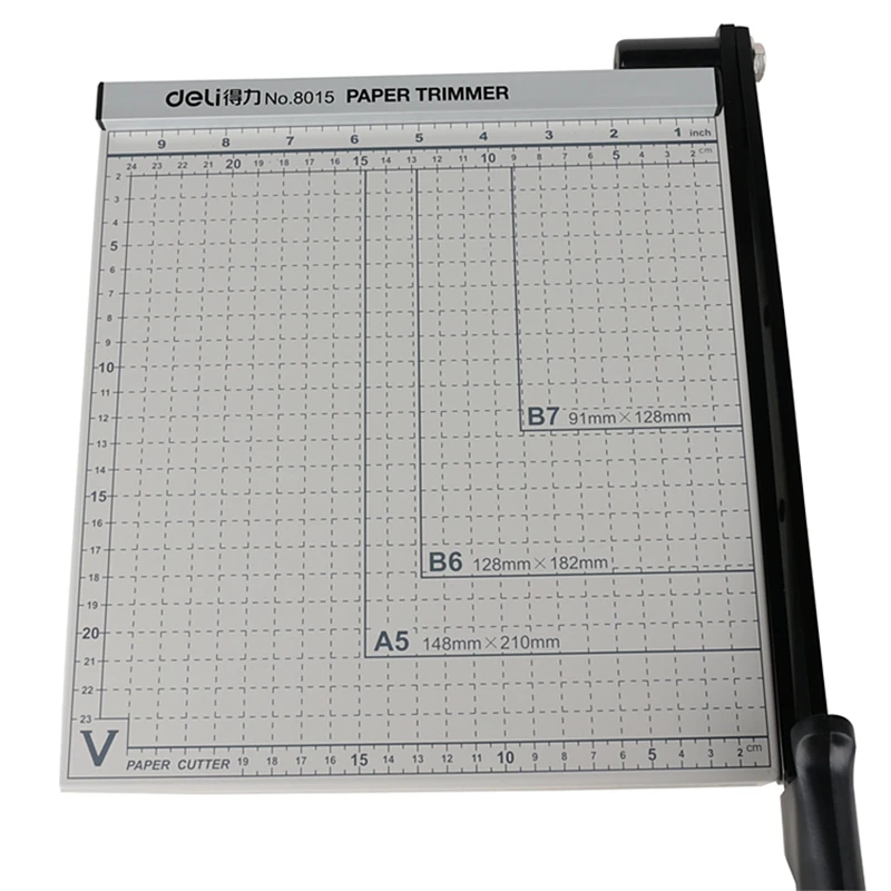 [ReadStar] Deli 8015 ручной триммер для бумаги размер 250x250 мм(1" x 10") триммер для бумаги с резаком для бумаги