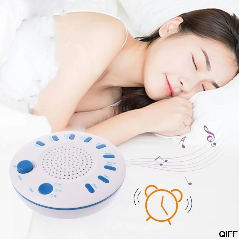  Sleep White Noise Machine Portable Sound Therapy for Baby and Adult Sleeping and Relaxation Device 
