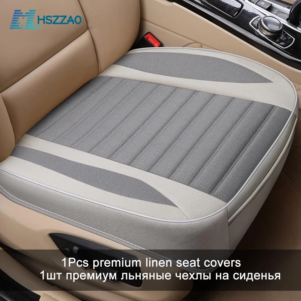 1pcs Gray Всесезонный чехол для сиденья автомобиля, подушка для сиденья автомобиля vw passat b5 golf tiguan, Mercedes Benz C200 E260 GLK ML, автомобильный стиль - Название цвета: 1pcs Gray