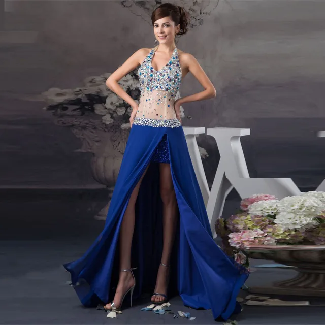 Aliexpress.com : Buy Royal Blue Prom Graduation Dresses 2018 Long Blue