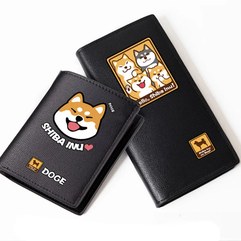 2017 New Shiba Inu Funny Doge Printing Women Kawaii Long Wallet Lovely