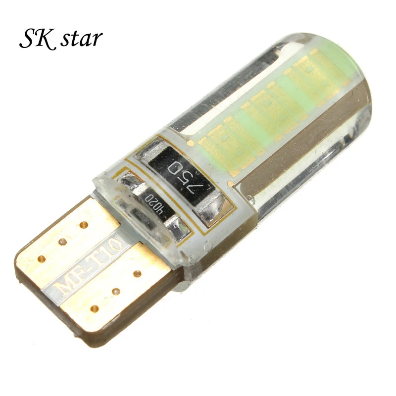 

1Pcs Big Promotion Canbus Error Free T10 194 501 W5W SMD COB LED High Power Car Auto Wedge Lights Parking Bulb Lamp DC12V